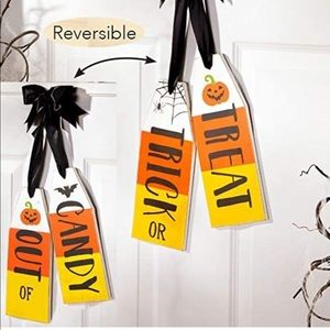 Trick or Treat Reversible Door Hanger